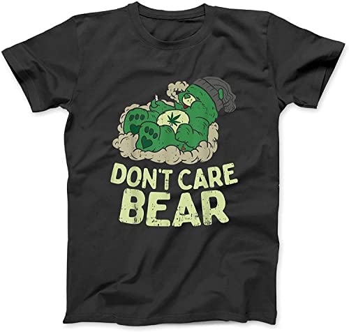 Funny Bear Smoking Weed Cannabis Marijuana 4:20 Stoner T-Shirt for Men Women | Made in USA | by VnSupertramp Apparel